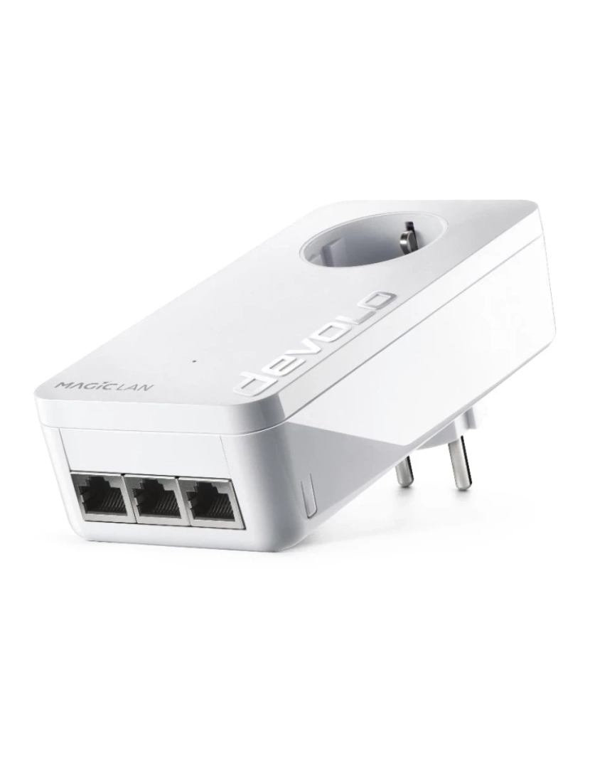 Devolo - Powerline Devolo > Magic 2 LAN Triple 2400 Mbit/s Ethernet LAN Branco 1 Unidade(s) - PT8509