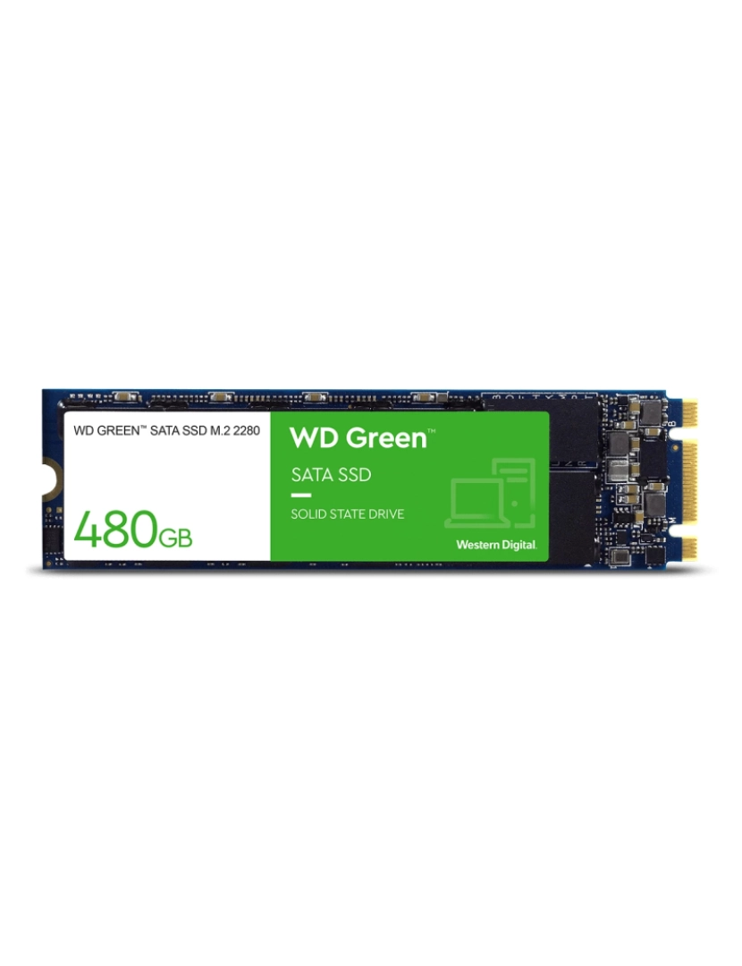 Western Digital - Drive SSD Western Digital > Green Disco M.2 480 GB Serial ATA III - WDS480G3G0B