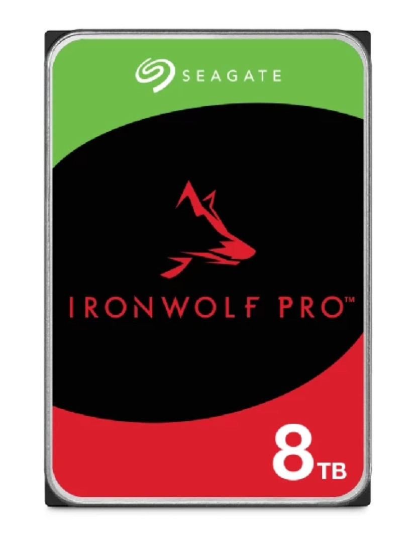 imagem de Drive HDD 3.5P Seagate > Ironwolf PRO Unidade de Disco Rígido 3.5 8000 GB - ST8000NT0011
