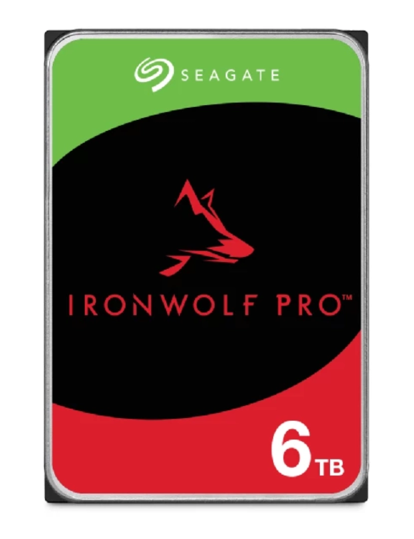 imagem de Drive HDD 3.5P Seagate > Ironwolf PRO Unidade de Disco Rígido 3.5 6000 GB - ST6000NT0011