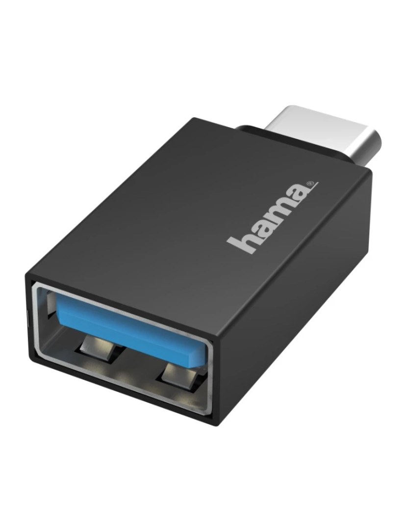 Hama - Hama 00200311 Adaptador Para Cabos USB TYPE-C USB TYPE-A Preto