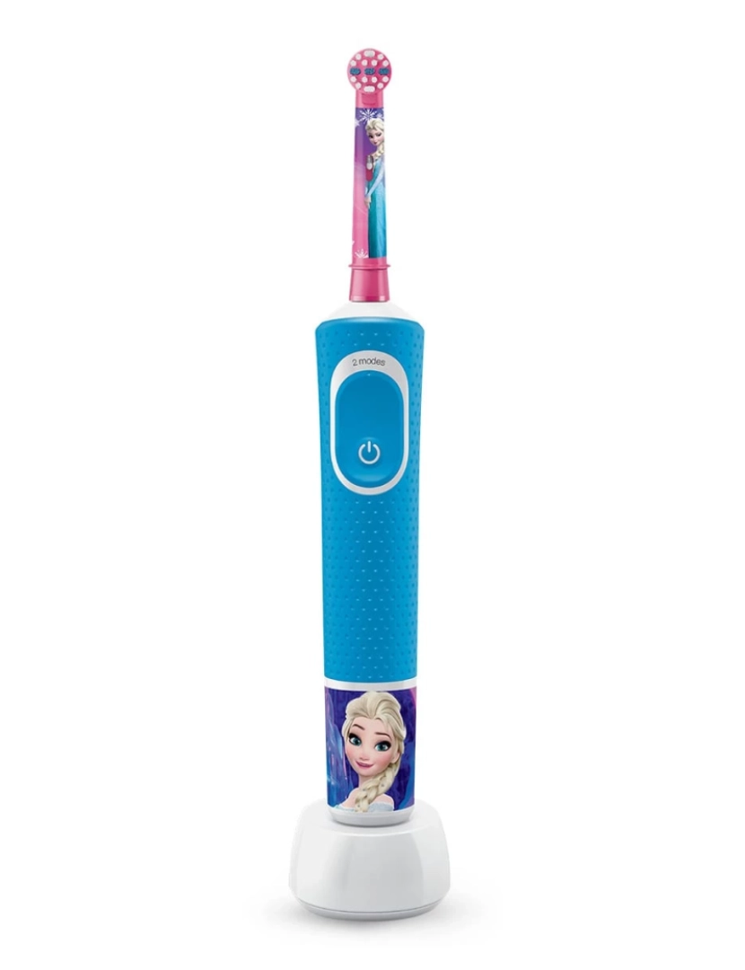 imagem de Escova de Dentes Elétricas Braun > ORAL-B Kids Frozen Crianças Rotativa Oscilante Multicor - Vitality Frozen1