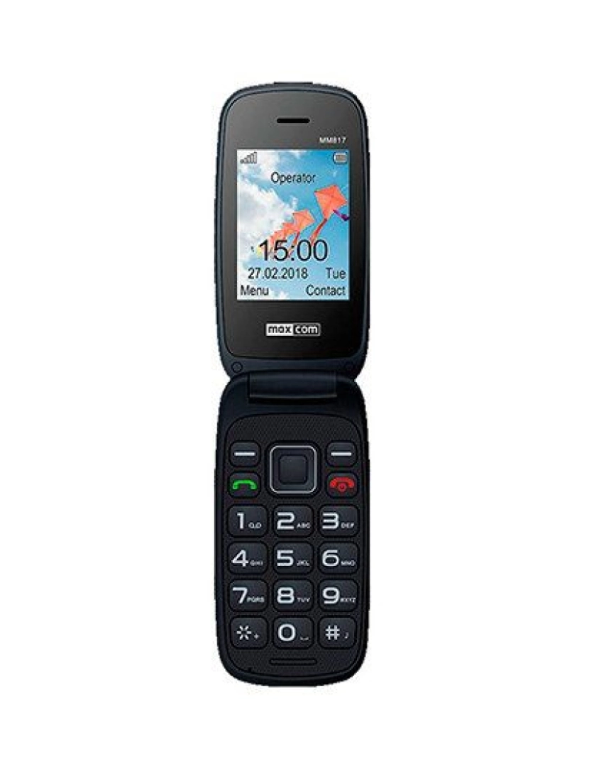 Maxcom - Telemóvel Maxcom > MM817 6,1 CM (2.4) 78 G Preto Telefone Para Idosos - MM817 PT