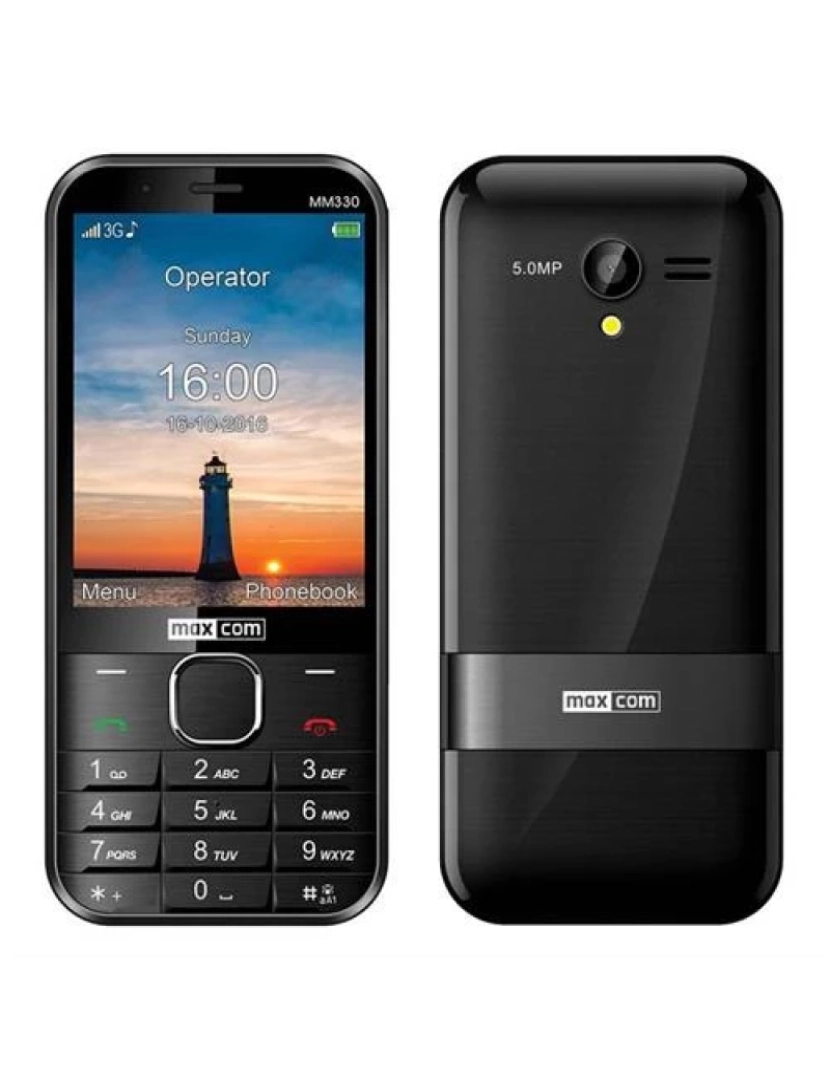 imagem de Telemóvel Maxcom > Classic MM330 3G 8,13 CM (3.2) 110 G Preto com Câmera - MM330 PT1