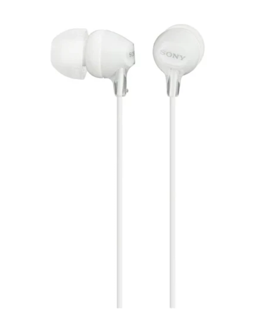 Sony - Auriculares Sony > MDR-EX15LP Headphones com Fios Intra Auditivo Música Branco - MDR-EX15LPW