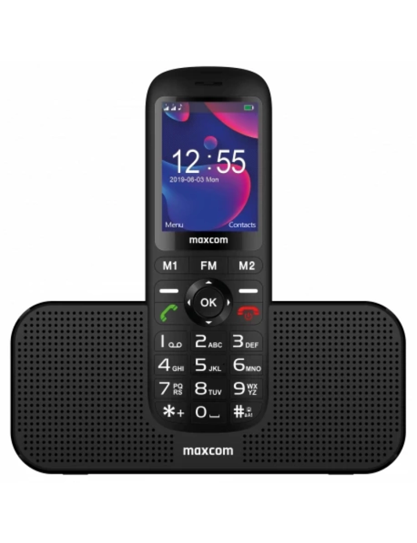 imagem de Telemóvel Maxcom > MM740 6,1 CM (2.4) 95 G Preto Telefone Digital - MM740 PT1