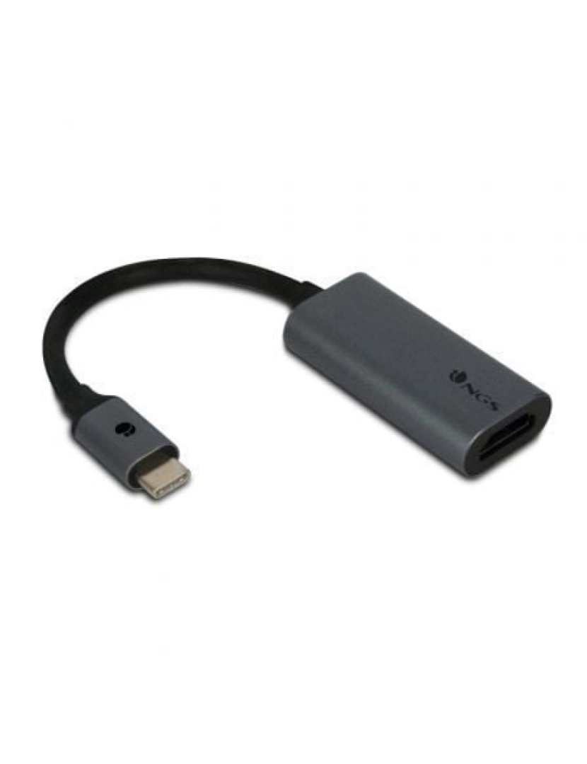 NGS - HUB USB NGS > 2.0 TYPE-C Preto, Cinzento - Wonderhdmi
