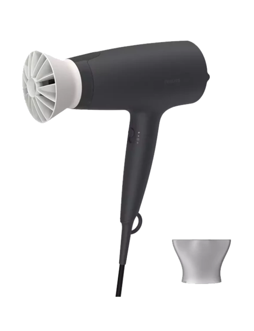 Philips - Secador de Cabelo Philips > 3000 Series com Acessório Thermoprotect 1600 W - 042.S.BHD302