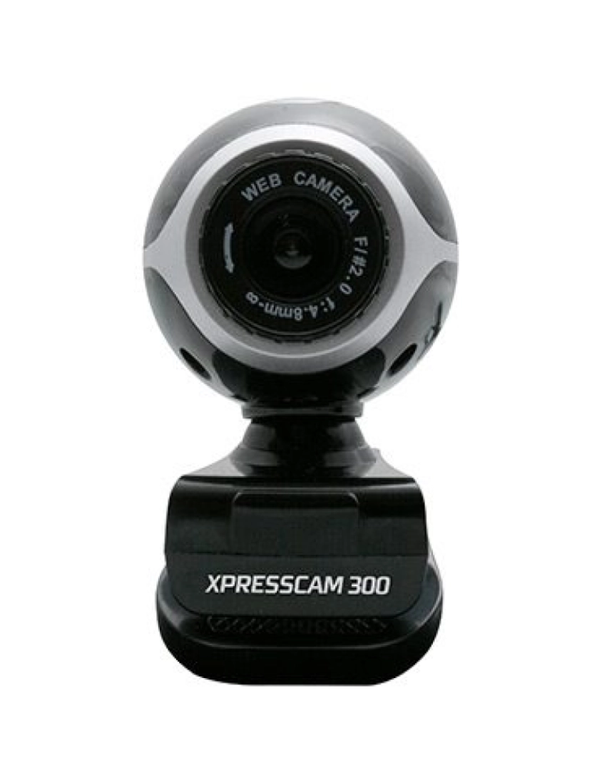 imagem de Webcam NGS > 8 MP 1920 X 1080 Pixels USB 2.0 Preto, Prateado - XPRESSCAM3001