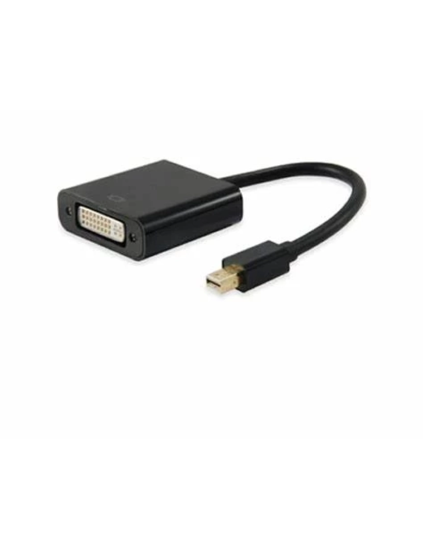 imagem de Adaptador DVI Equip > de Cabo de Vídeo Mini Displayport DVI-I Preto - 1334331
