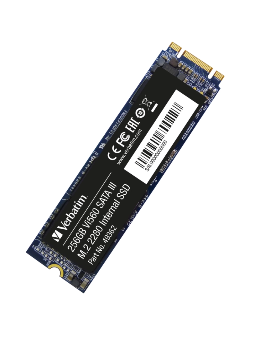 imagem de Drive SSD Verbatim > Disco M.2 256 GB Serial ATA III - 493621