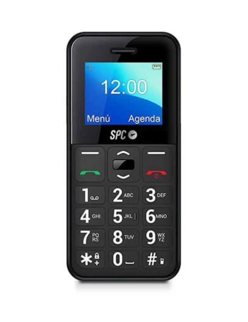 imagem de Telemóvel SPC > Fortune 2 Pocket Edition 4,5 CM (1.77) 75 G Preto Telefone Para Idosos - 2323N1