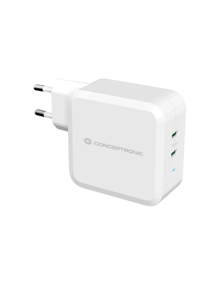Conceptronic - Cabo USB Conceptronic > Carregador de Dispositivos Móveis Branco Interior - ALTHEA08W