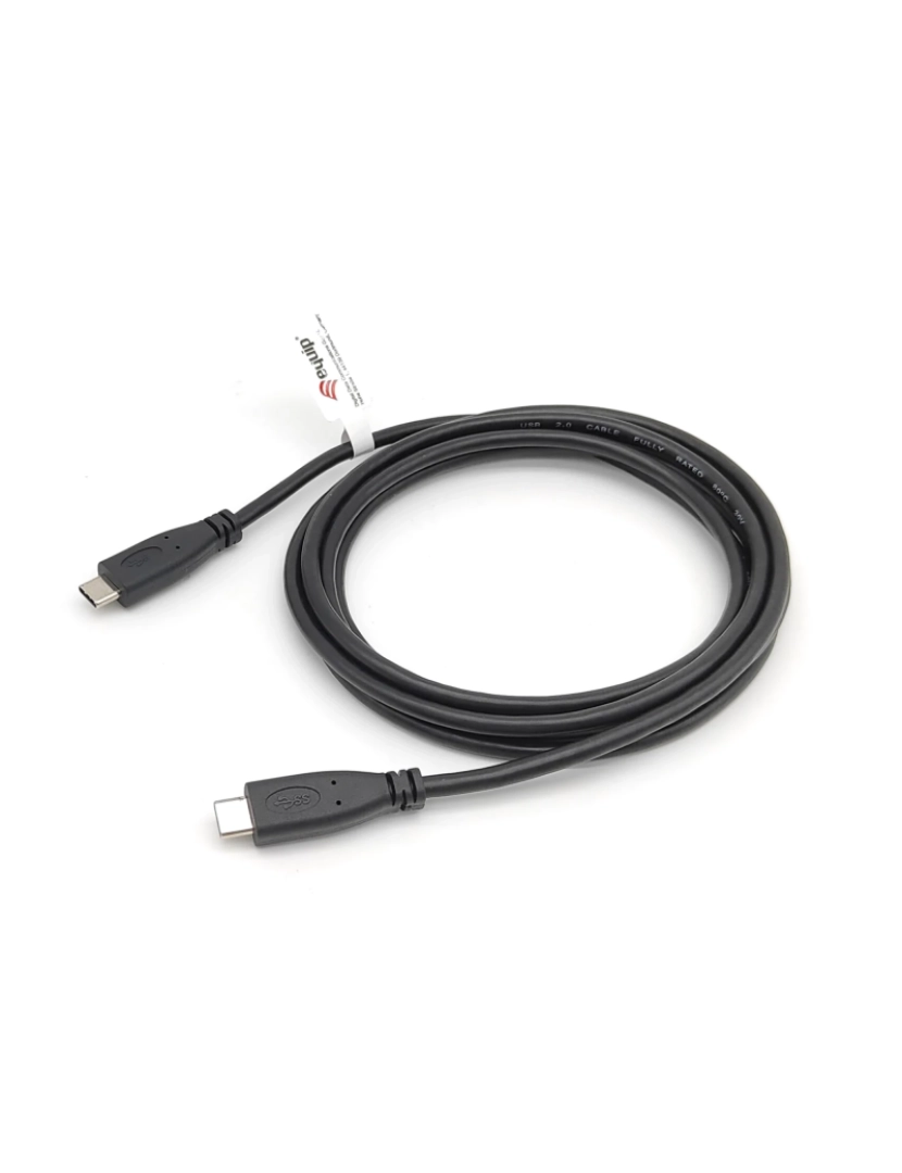 imagem de Cabo USB Equip > 128887 2 M 2.0 C Preto - EQ1288871