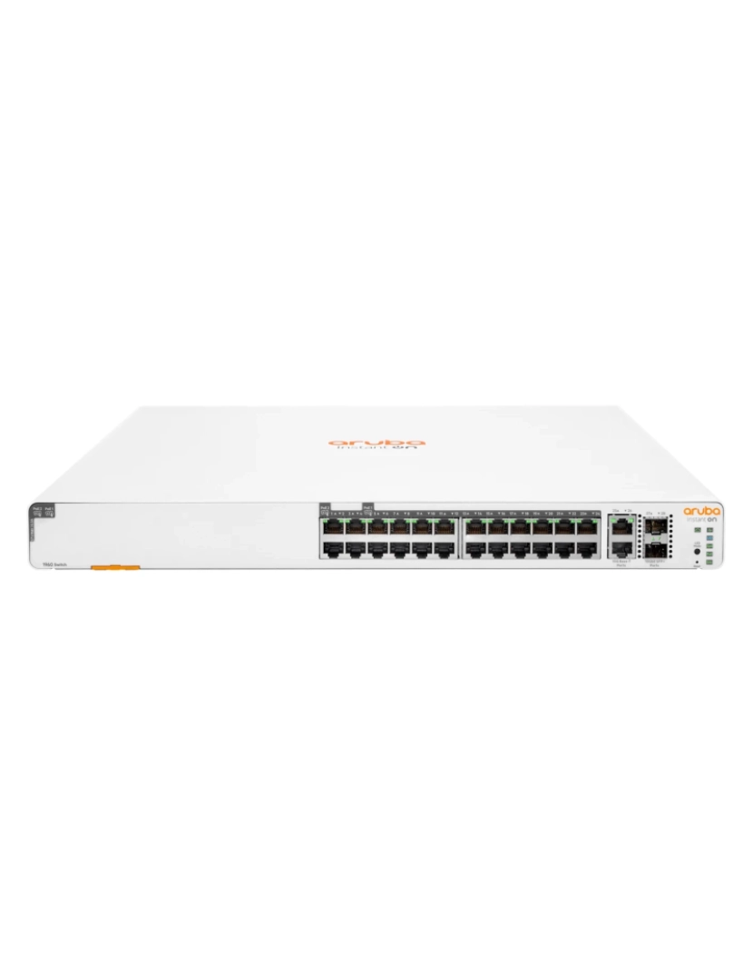 ARUBA - hewlett packard enterprise instant on 1960 24g 20p class4 4p class6 2xgt 2sfp+ 370w gerido l2+ gigabit ethernet (10/100/1000) power over ethernet (poe) 1u branco - jl807a