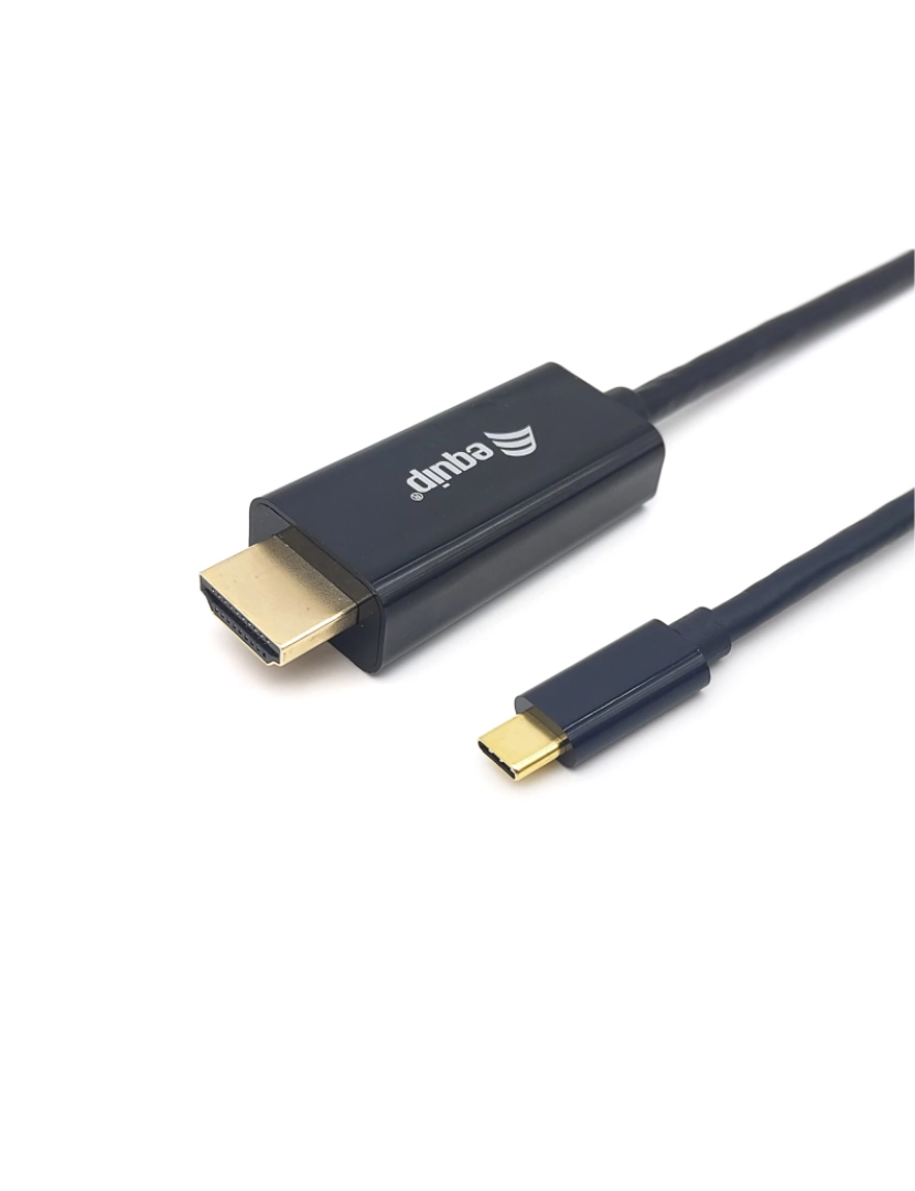 Equip - Equip 133411 adaptador de cabo de vídeo 1 m USB Type-C HDMI Type A (Standard) Preto