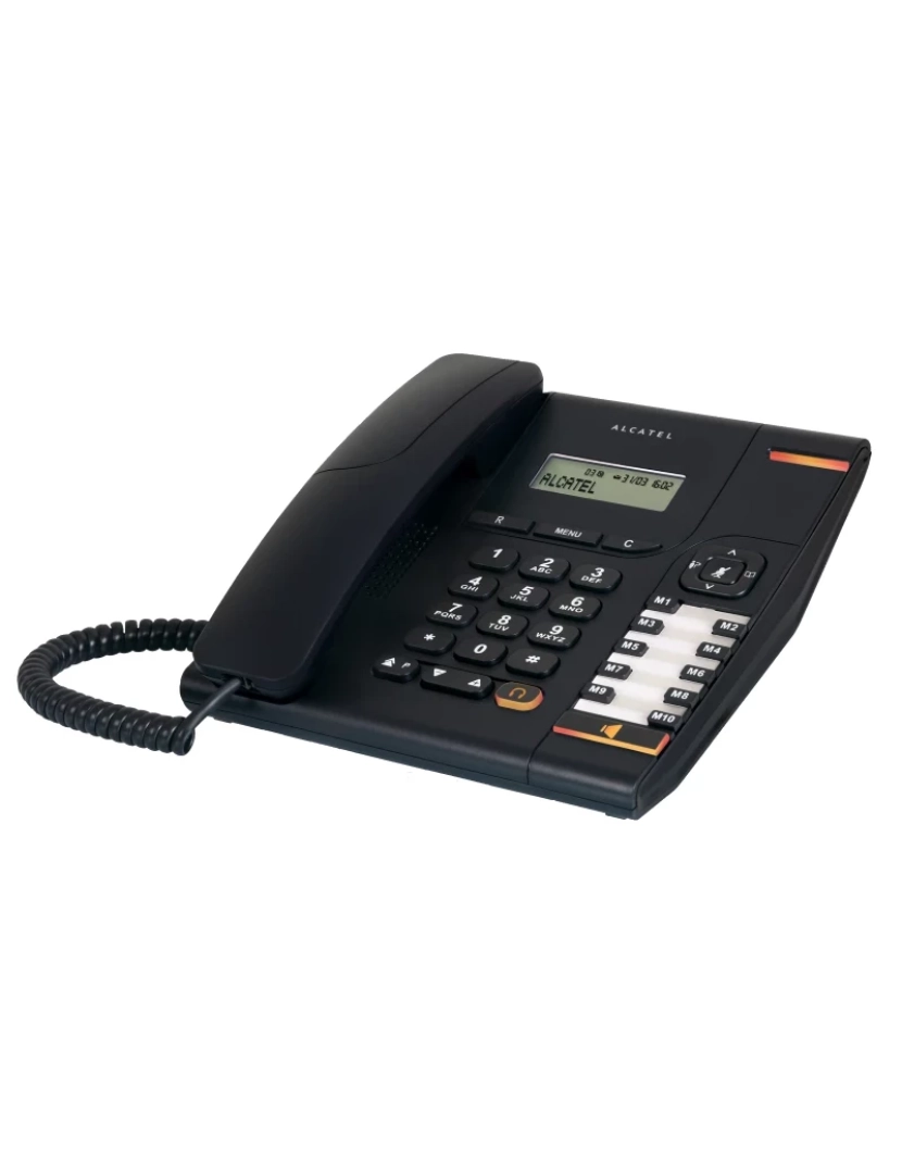 Alcatel - Telefone IP Alcatel > Temporis 580 Analógico/dect Identificação de Chamadas Preto - ATL1407525