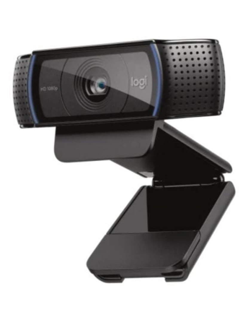 imagem de Webcam Logitech > HD PRO C920 3 MP 1920 X 1080 Pixels USB 2.0 Preto - 960-0010551