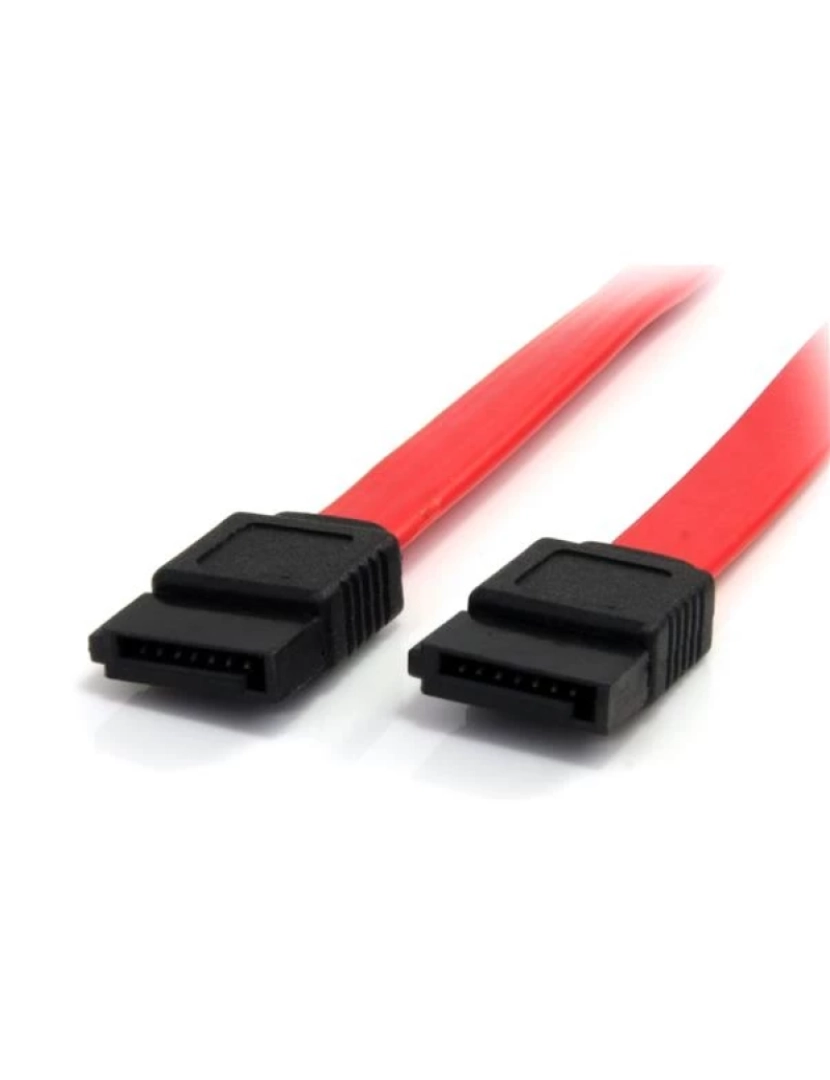 Startech - Cabo Sata Startech > 0,609 M 7-PIN Vermelho - SATA24