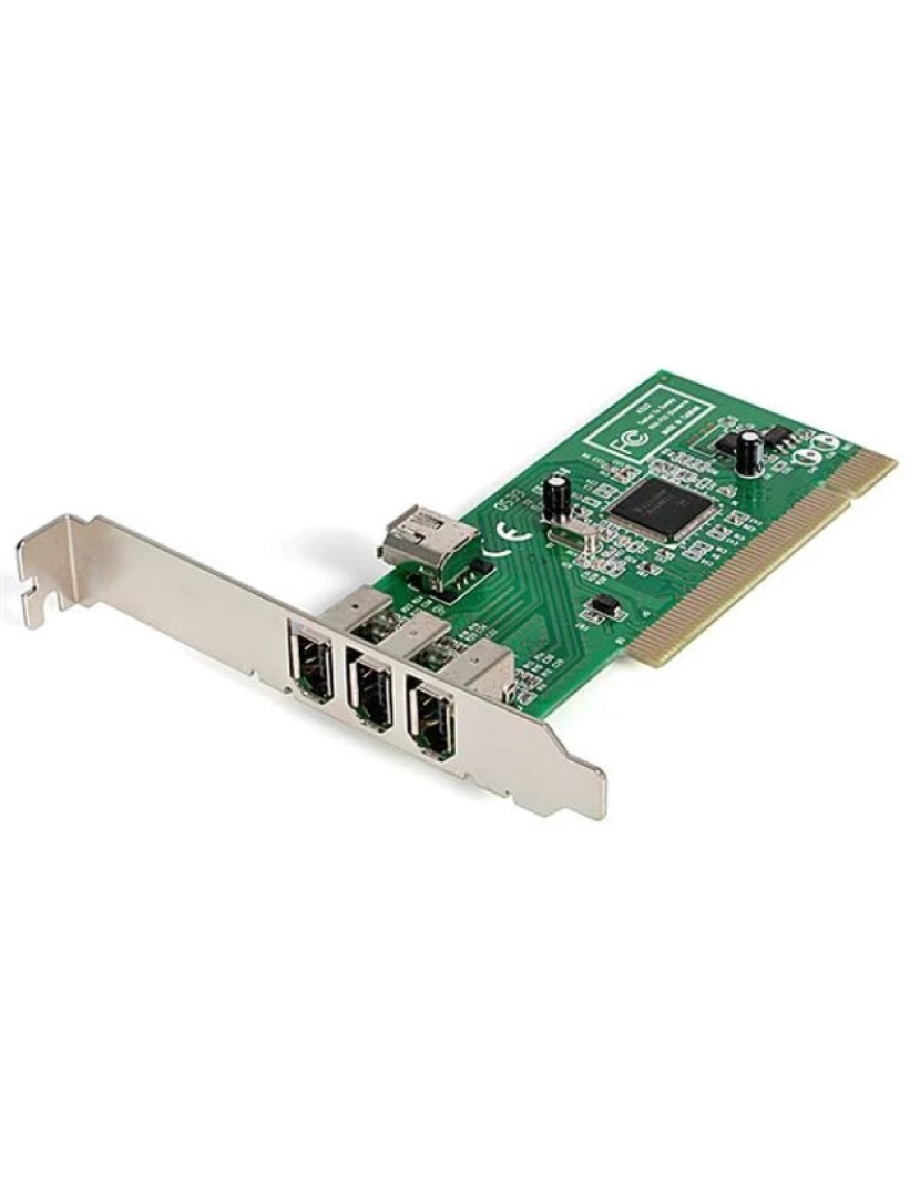 Startech - Placa de Expansão Firewire Startech > Adaptador PCI 1394A 4 Portas 3 Externas 1 Interna - PCI1394MP