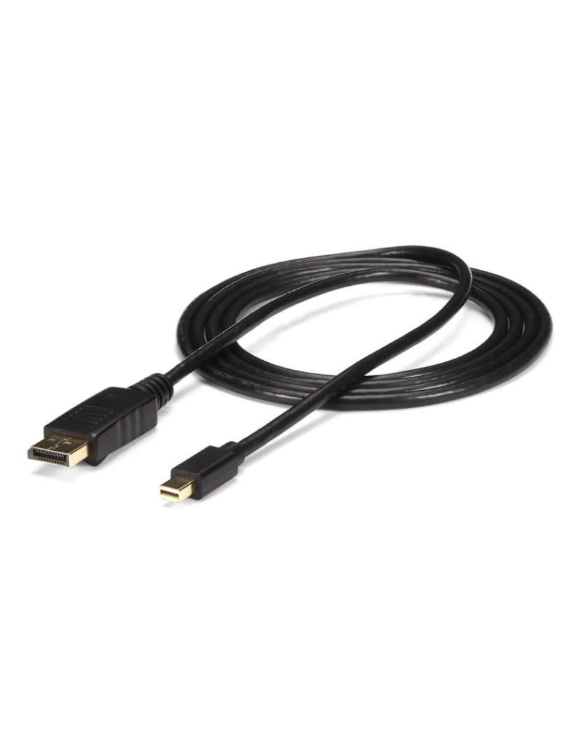 Startech - Cabo Display Port Startech > Displayport 3 M Mini Displayport Preto - MDP2DPMM10