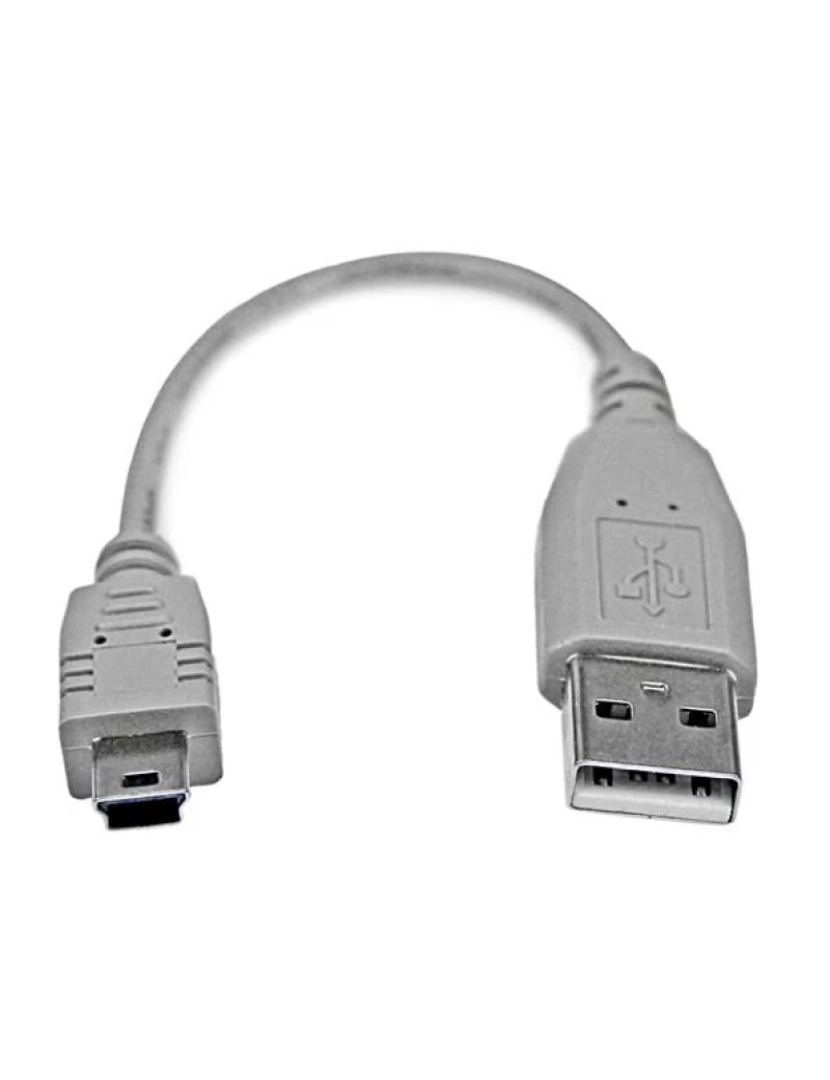 Startech - Cabo USB Startech > Mini 2.0 6IN A Para Mini B - USB2HABM6IN