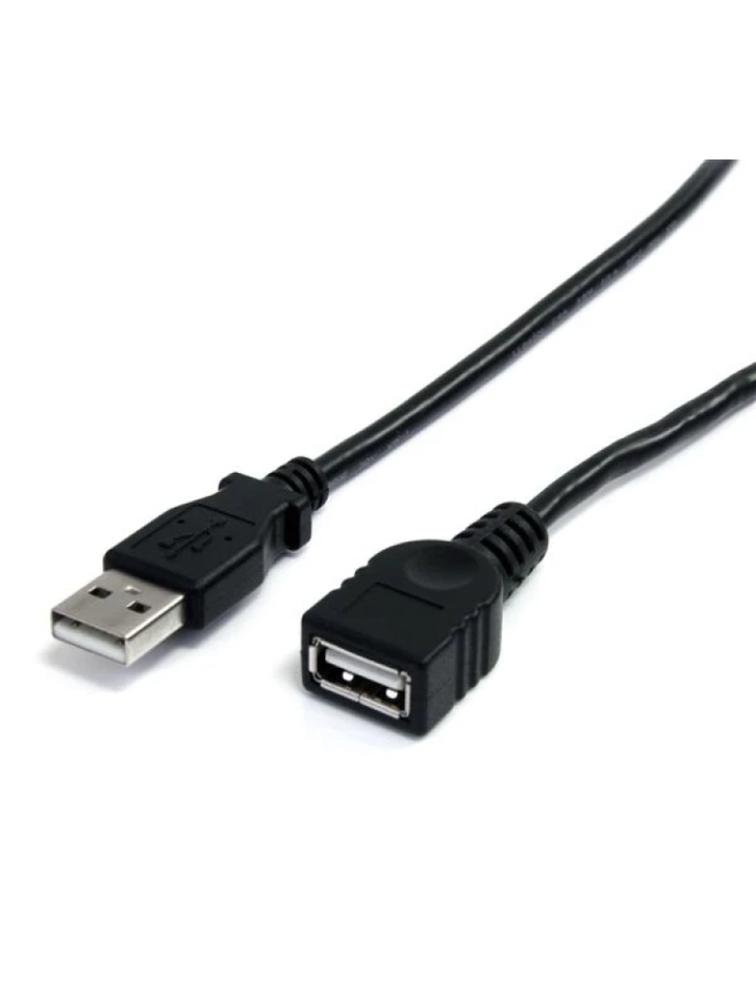 Startech - Cabo USB Startech > 3 M 2.0 A Preto - USBEXTAA10BK