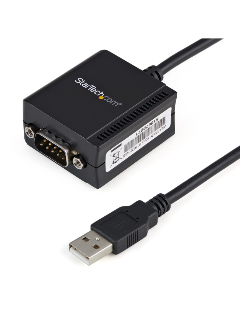 Startech - Adaptador USB Startech > Cabo de Série RS232 com Retenção com Para 1 Porta Ftdi - ICUSB2321F