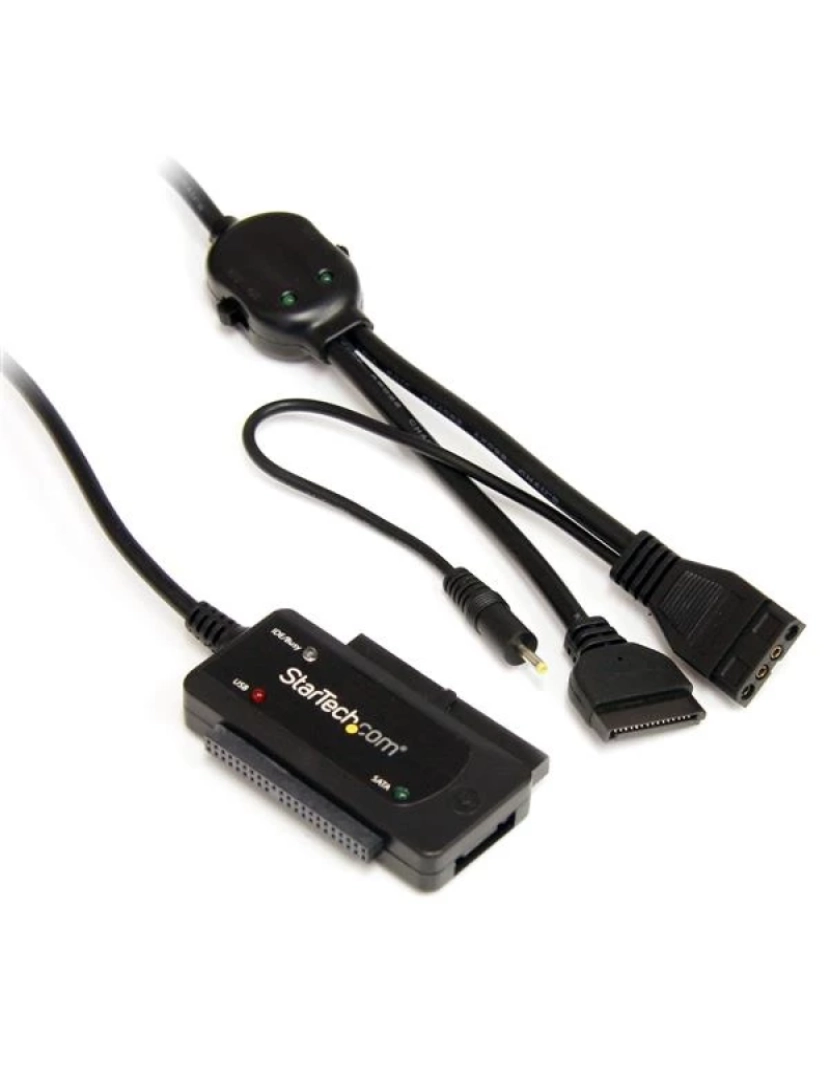 imagem de Adaptador USB Startech > Combo 2.0 Para Sata/ide Para Ssd/hdd de 2,5/3,5 Pol. - USB2SATAIDE1