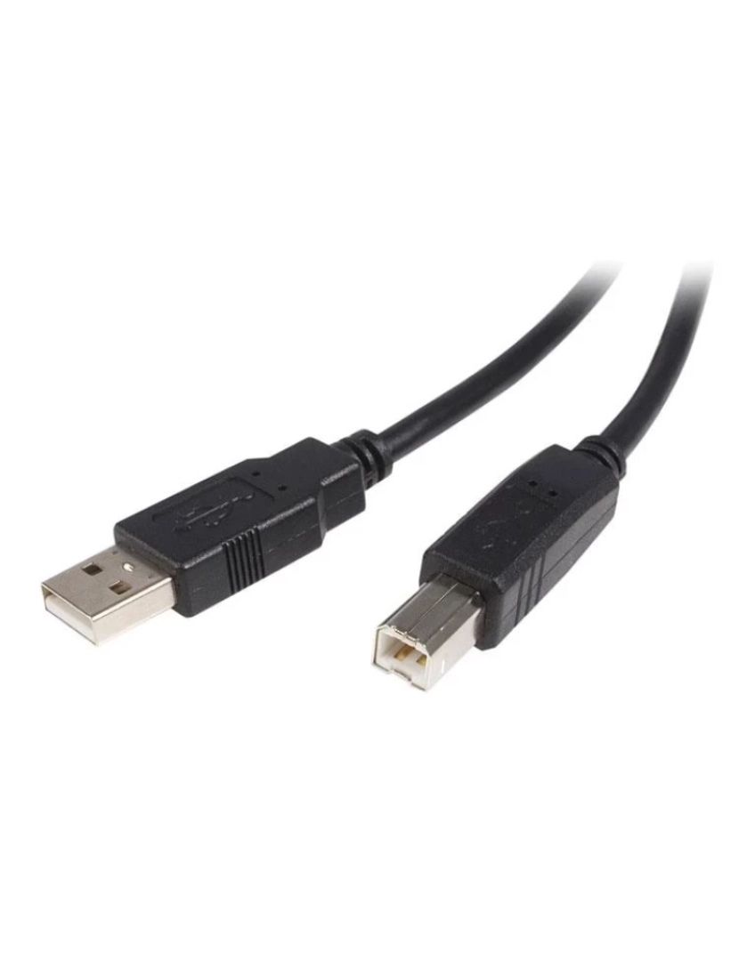 imagem de Cabo USB Startech > 1 M 2.0 A B Preto - USB2HAB1M1