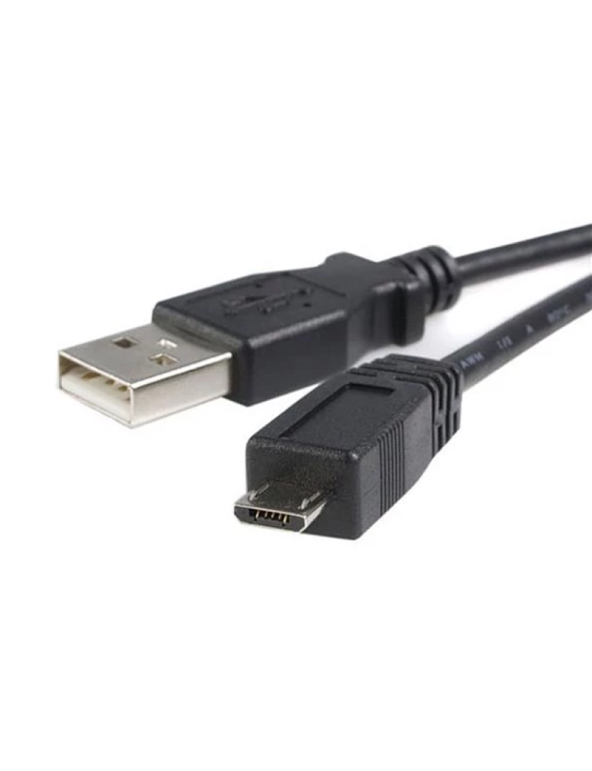 Startech - Cabo USB Startech > 1 M 2.0 A MICRO-USB B Preto - UUSBHAUB1M