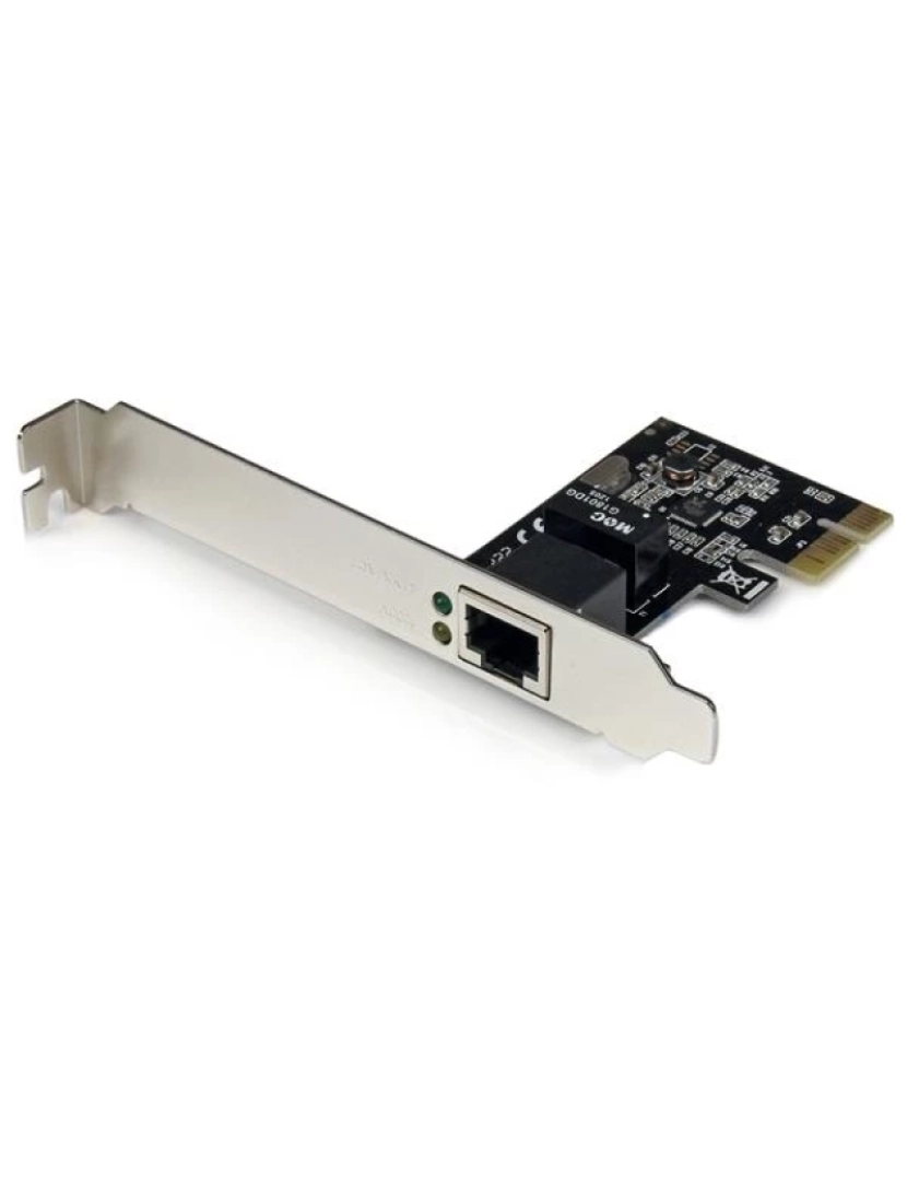 imagem de Placa de Rede Startech > NIC Adaptador do Servidor Pcie Gigabit PCI Express 1 Porta Perfil Duplo - ST1000SPEX21