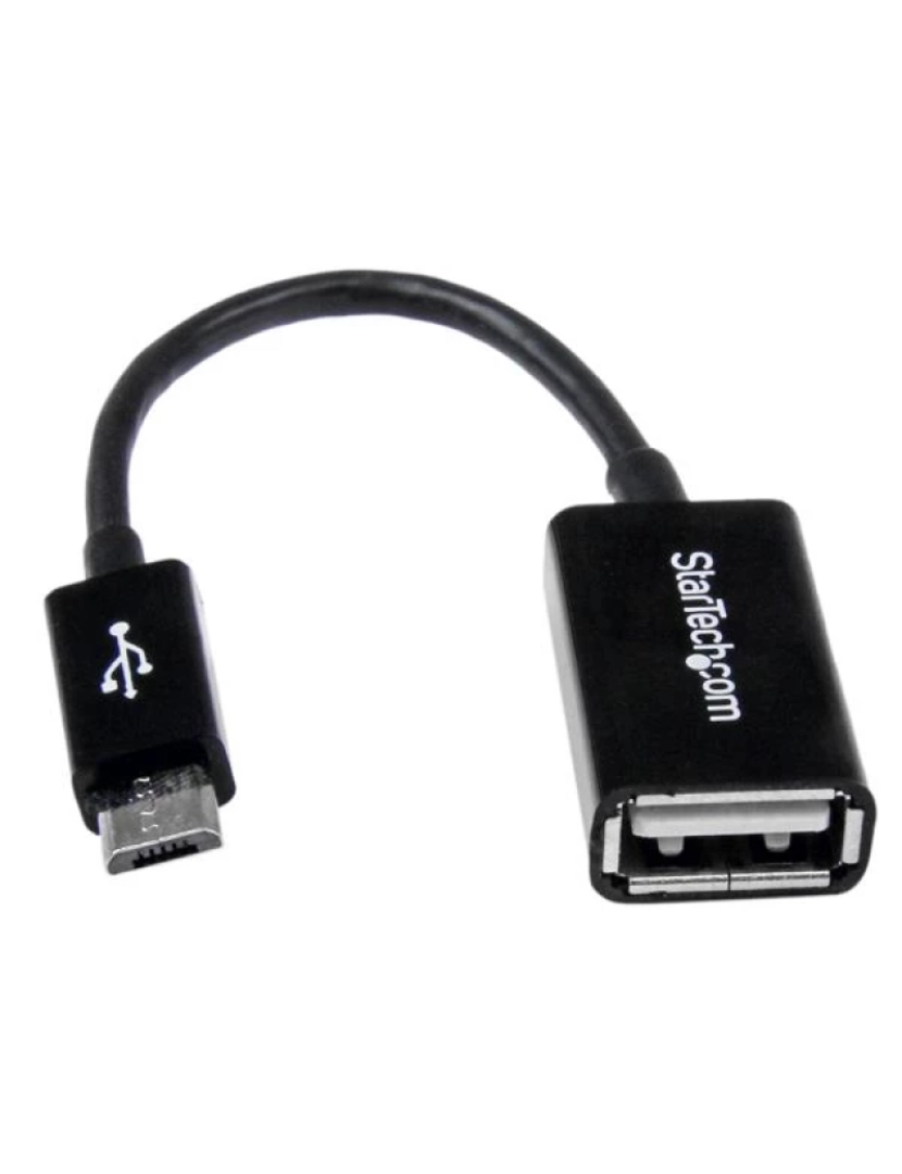 Startech - Adaptador USB Startech > M/F Anfitrião Micro Para OTG de 12 CM - Uusbotg