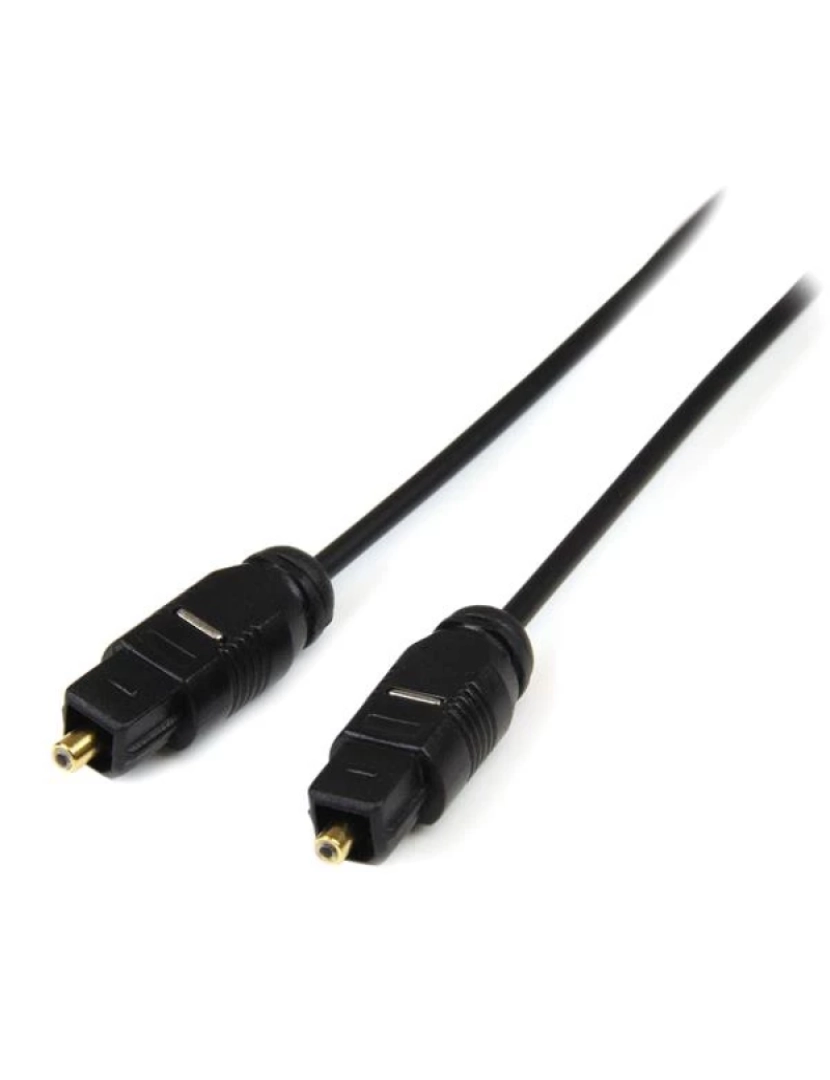 Startech - Cabo de Audio Startech > Áudio 4,6 M Toslink Preto - THINTOS15