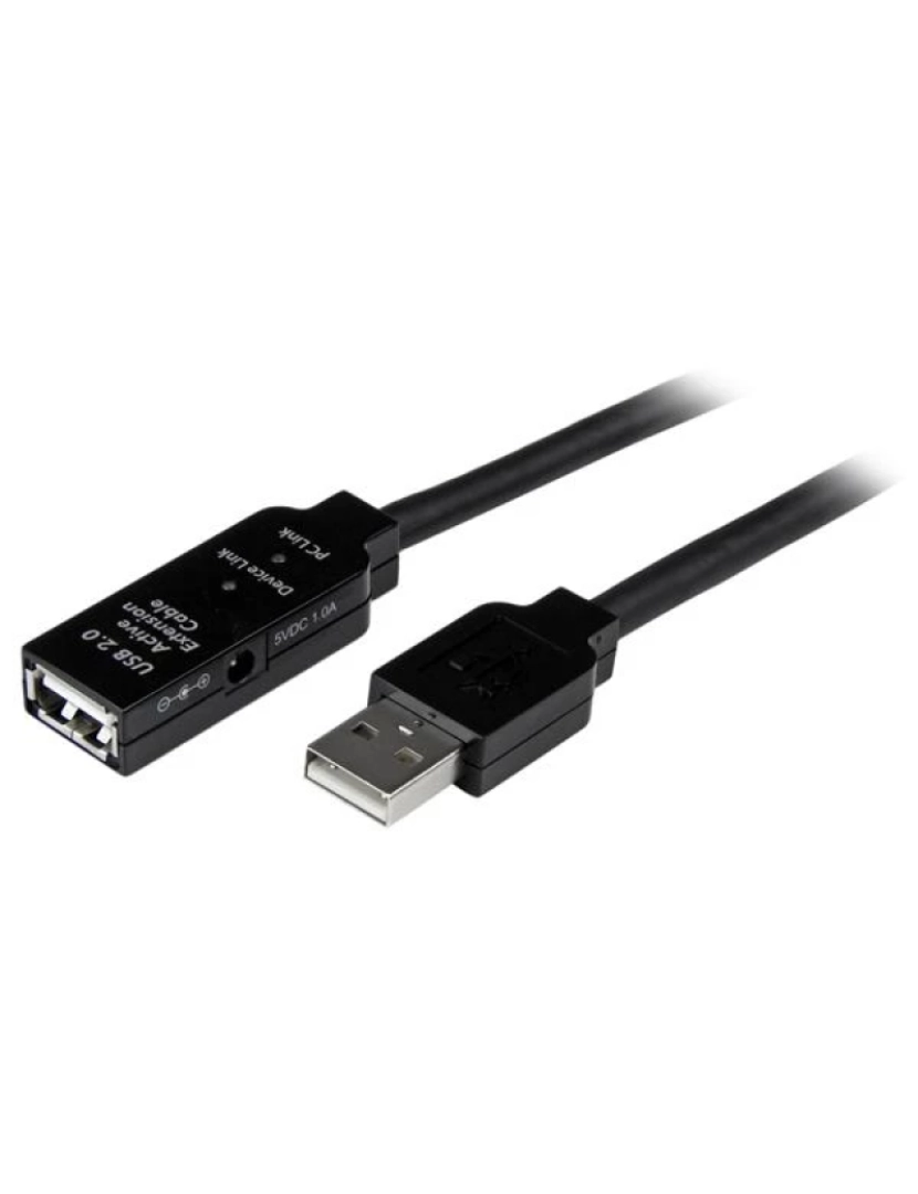 Startech - Cabo USB Startech > 15 M 2.0 A Preto - USB2AAEXT15M