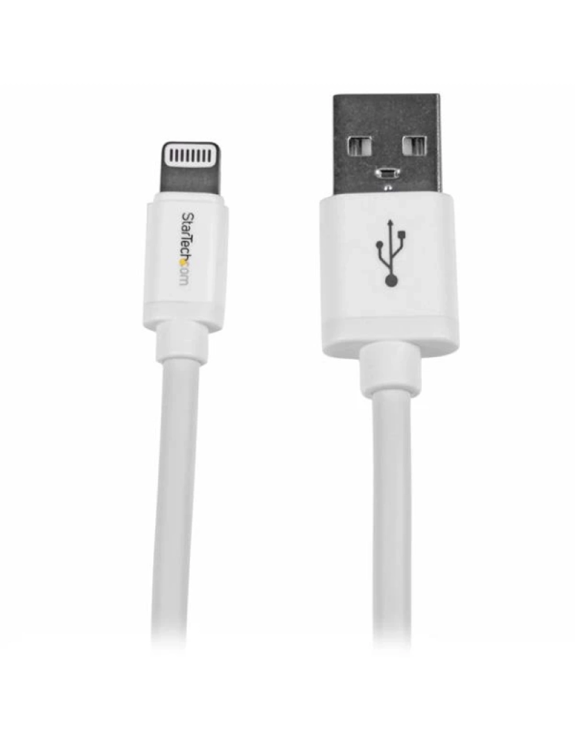 Startech - Cabo USB Startech > Lightning 2 M Branco - USBLT2MW
