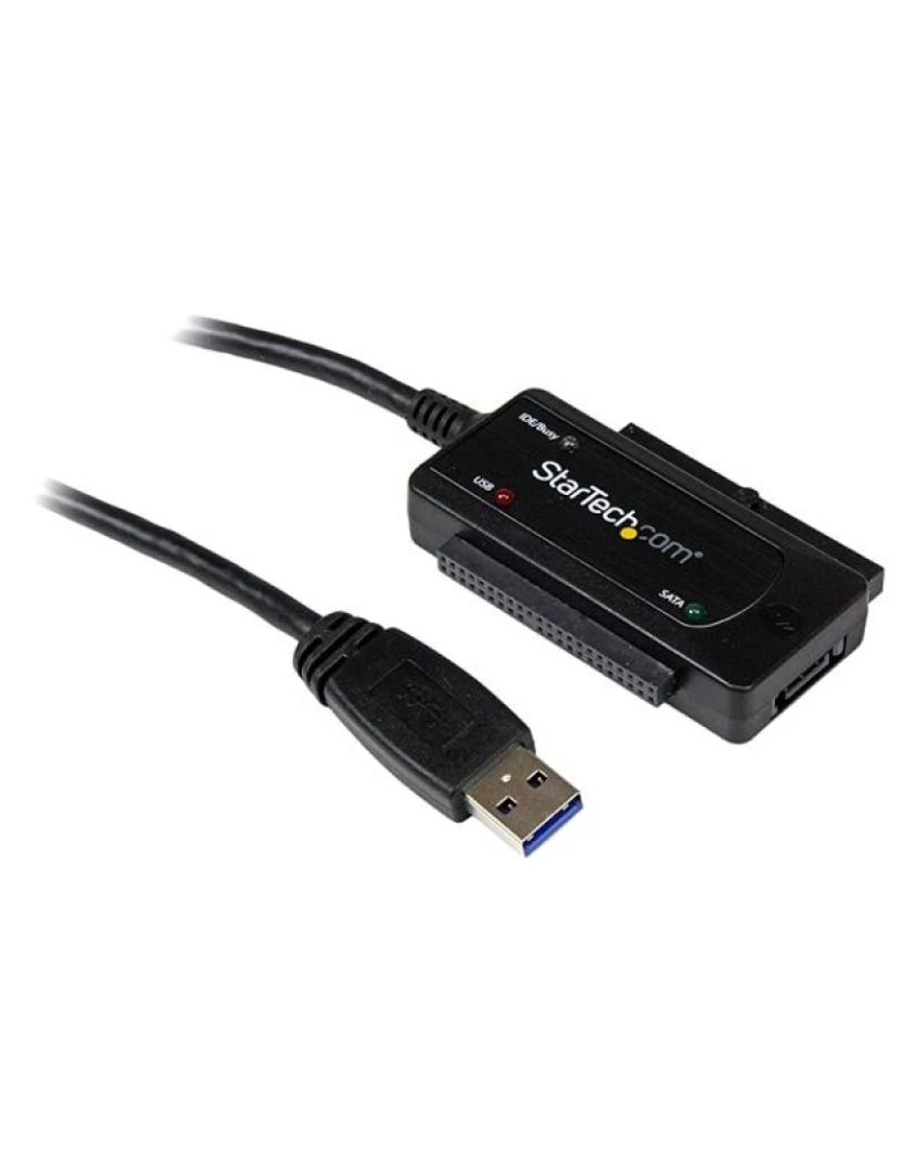 imagem de Adaptador USB Startech > Conversor 3.0 Para Disco Rígido Sata ou IDE - USB3SSATAIDE1