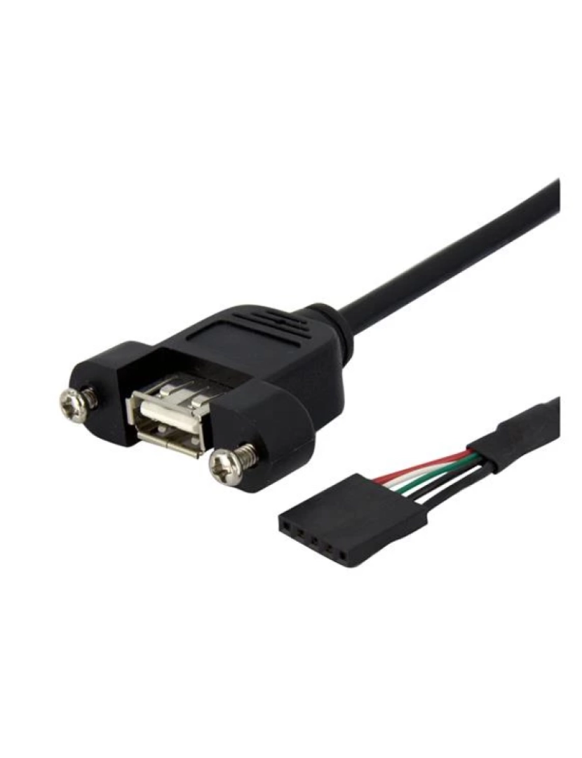 Startech - Adaptador USB Startech > Cabo 0,9 M Preto - USBPNLAFHD3