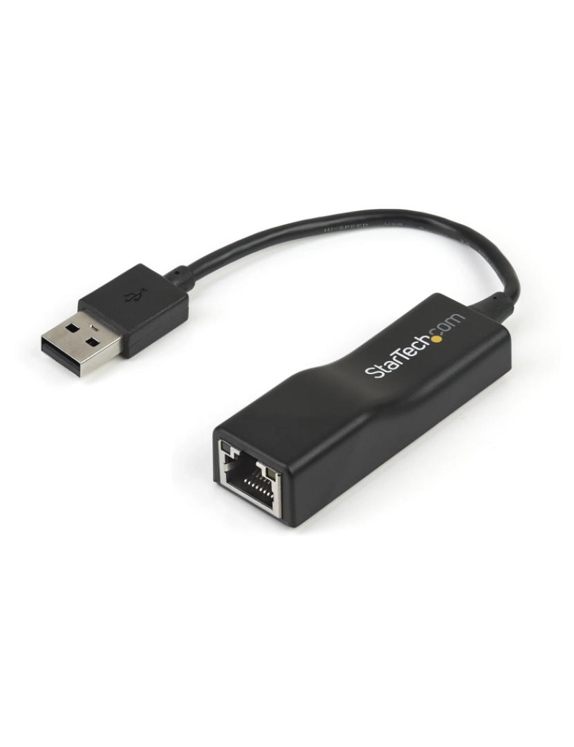 imagem de Placa de Rede Startech > Dongle Adaptador USB 2.0 Para Ethernet 10/100 Mbps - USB21001