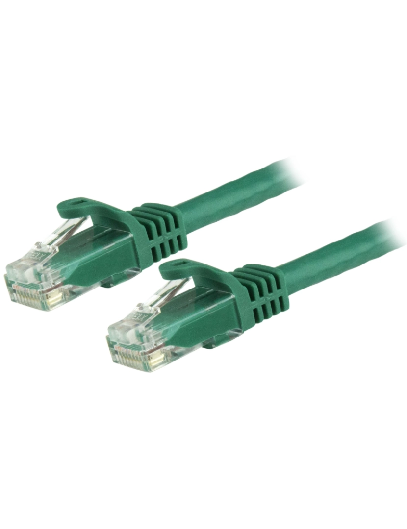 imagem de Cabo de Rede Startech > Verde 0,5 M CAT6 U/utp (utp) - N6PATC50CMGN1