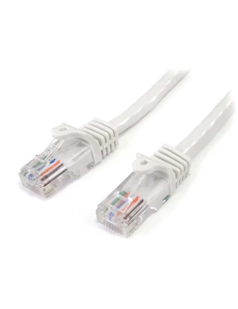 imagem de Cabo de Rede Startech > Branco 3 M CAT5E U/utp (utp) - 45PAT3MWH1