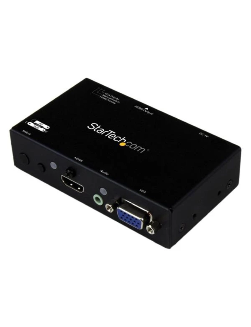 Startech - Adaptador Hdmi Startech > Comutador de Vídeo Hdmi/vga - VS221VGA2HD