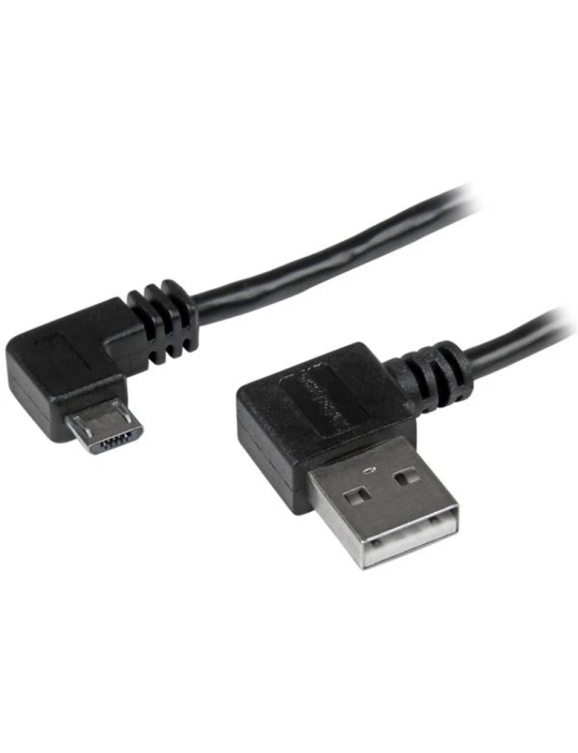 imagem de Cabo USB Startech > 2 M 2.0 A MICRO-USB B Preto - USB2AUB2RA2M1