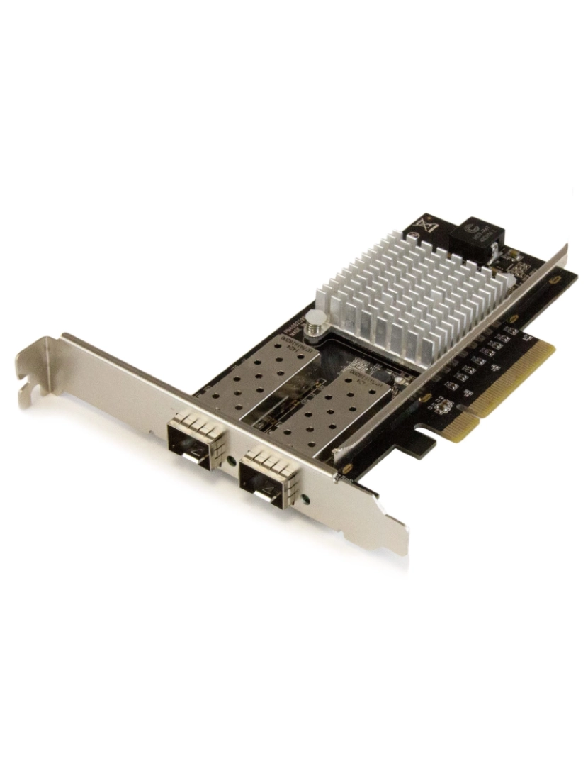 Startech - Placa de Rede Startech > Fibra 10G 2 Portas com Open Sfp+ Pcie, Chip Intel - PEX20000SFPI