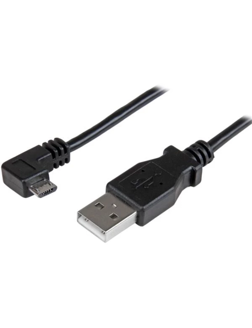 Startech - Cabo USB Startech > 1 M 2.0 A MICRO-USB B Preto - USBAUB1MRA