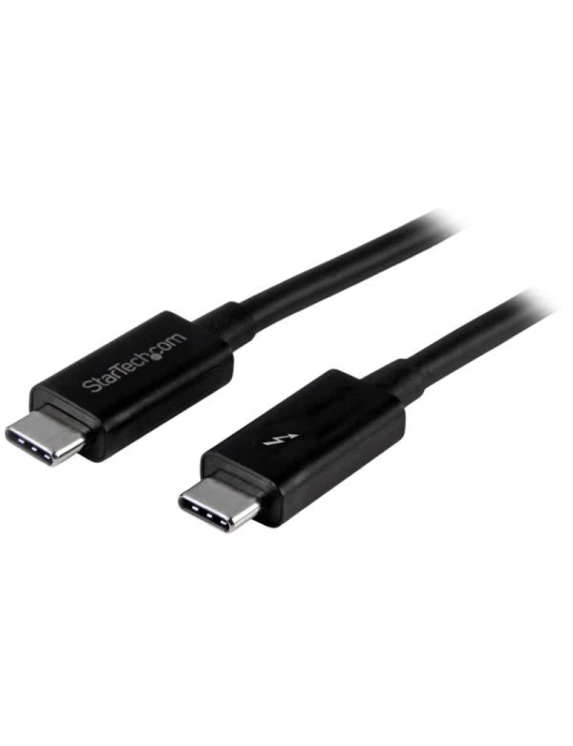 Startech - Cabo Lightning Startech > USB-C Thunderbolt 3 (20 Gbps) de 2 M Compatível com Thunderbolt, USB E Displayport - TBLT3MM2M