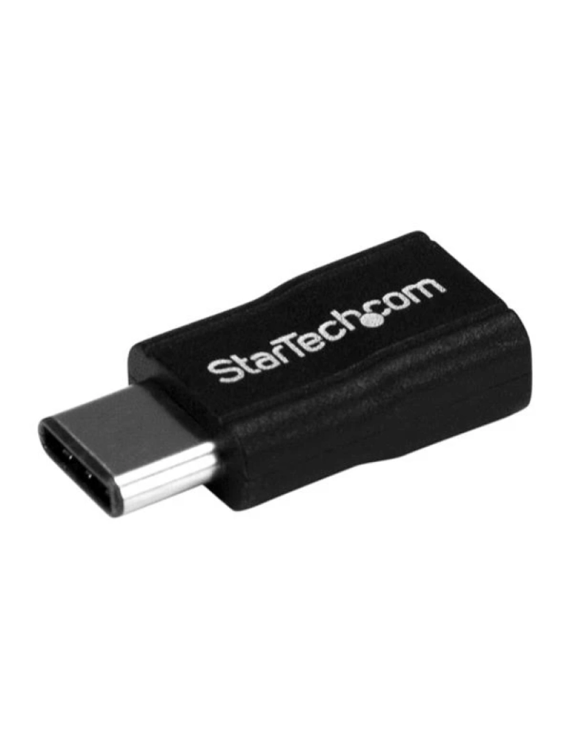 Startech - Adaptador USB Startech > Para Cabos 2.0 TYPE-C 2.0 MICRO-B Preto - USB2CUBADP