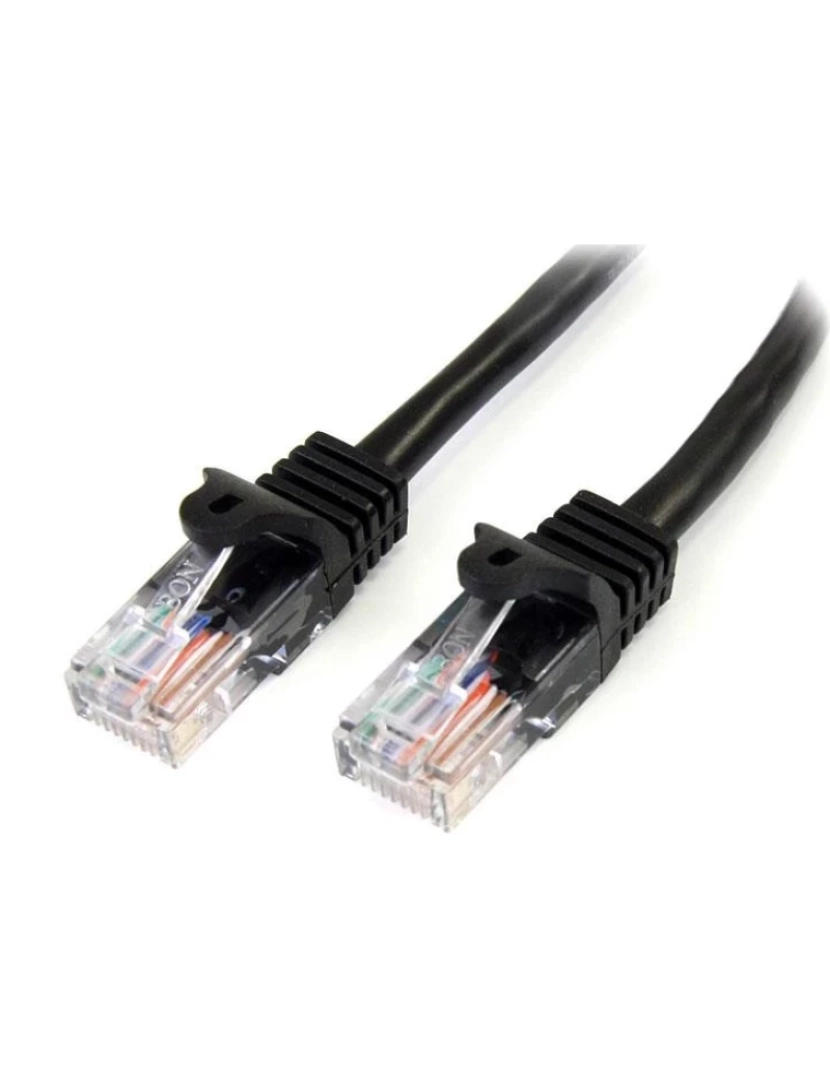 Startech - Cabo de Rede Startech > Preto 5 M CAT5E U/utp (utp) - 45PAT5MBK