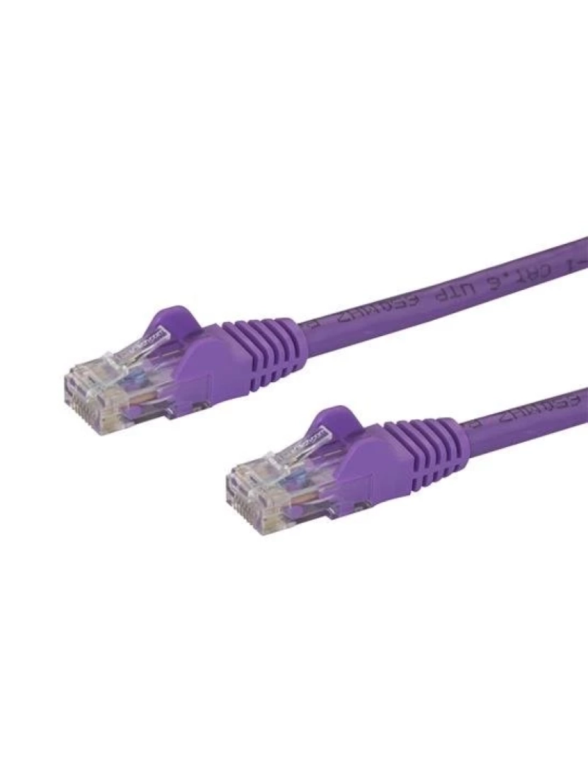 Startech - Cabo de Rede Startech > Roxo 3 M CAT6 U/utp (utp) - N6PATC3MPL