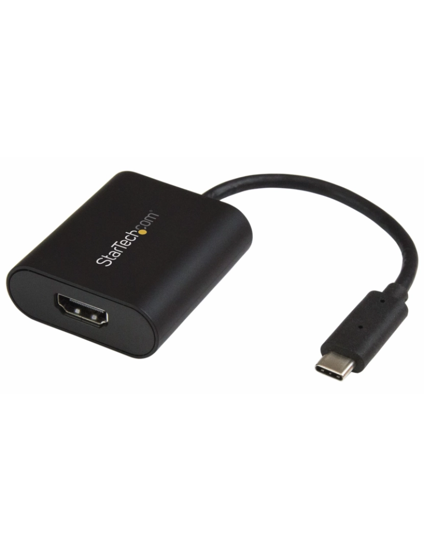 Startech - Cabo USB Startech > Adaptador Gráfico 3840 X 2160 Pixels Preto - CDP2HD4K60SA